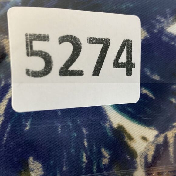 Brooks Brothers Skirt Womens 12 Blue Floral A Line Office Red Fleece - Picture 12 of 12